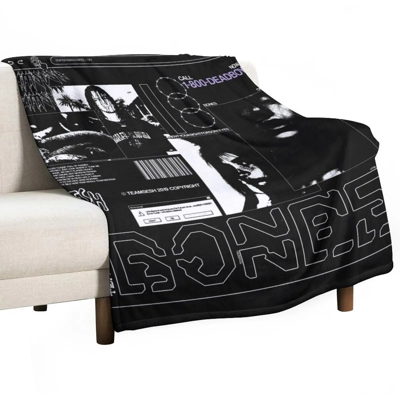 New 1-800-DEADBOY BONES ART Throw Blanket Personalized Gift Bed Fashionable Decorative Throw warm for winter Blankets
New 1-800-DEADBOY BONES ART Throw Blanket Personalized Gift Bed Fashionable Decorative Throw warm for winter Blankets