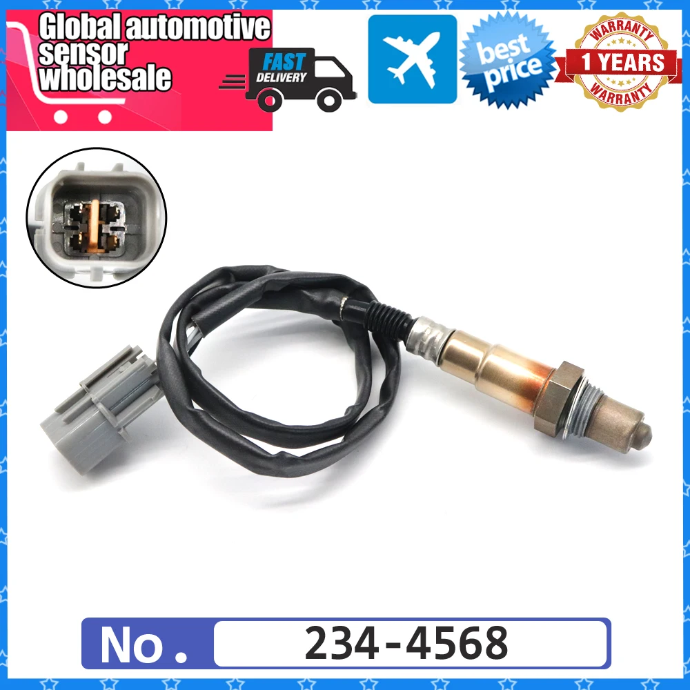 Downstream Rear Air Fuel Ratio Lambda O2 Oxygen Sensor 39210-2B220 for Hyundai Veloster Tucson Accent Kia Soul Sportage 234-4568
Downstream Rear Air Fuel Ratio Lambda O2 Oxygen Sensor 39210-2B220 for Hyundai Veloster Tucson Accent Kia Soul Sportage 234-4568