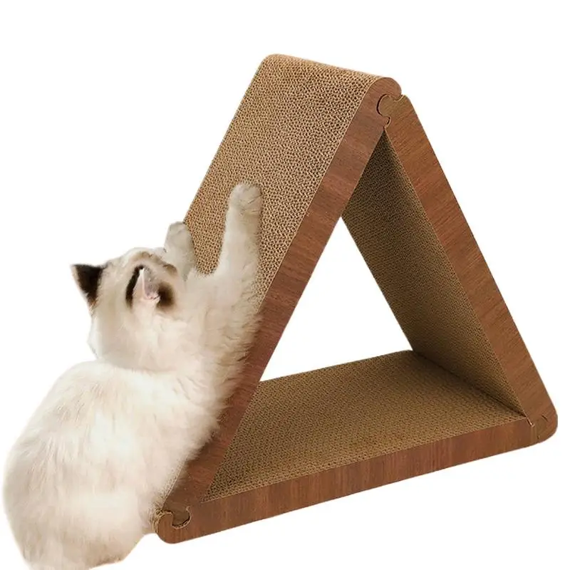 Triangular Cat Scratcher Pad Detachable Cat Scratching Board Grinding Claw Board Playing Toy For Pet Kitten Furniture Protection
Triangular Cat Scratcher Pad Detachable Cat Scratching Board Grinding Claw Board Playing Toy For Pet Kitten Furniture Protection