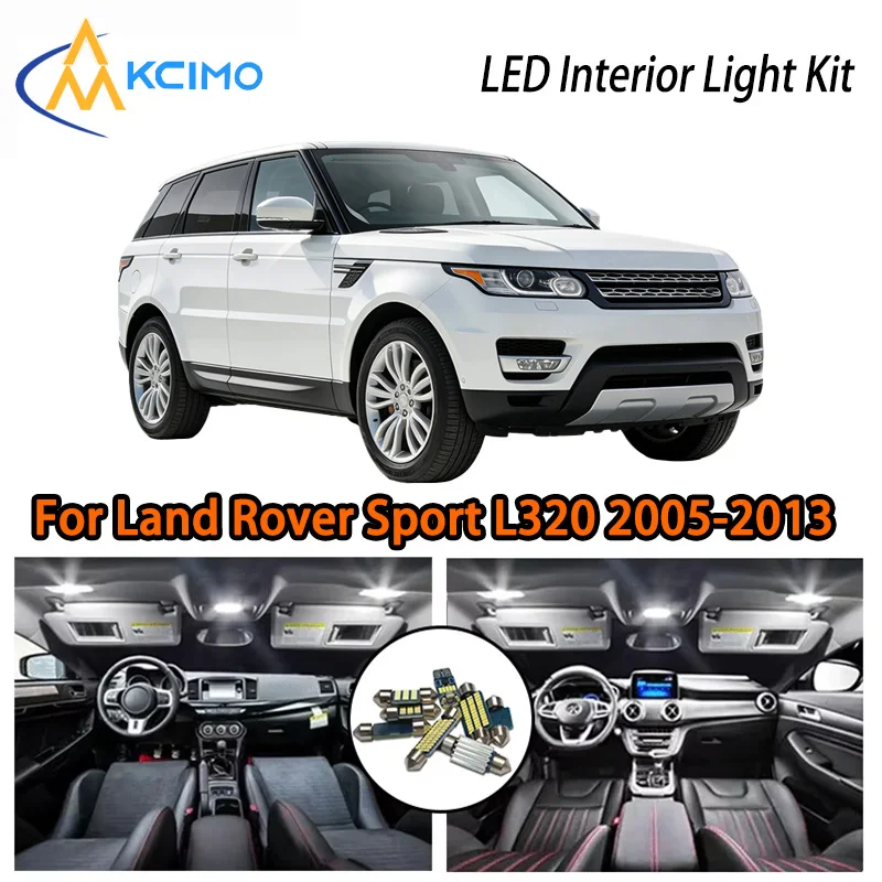KCIMO For Land Rover Sport L320 2005-2013 Premium LED Interior Kit - 2 Colors , Quick Installation, Long-Lasting
KCIMO For Land Rover Sport L320 2005-2013 Premium LED Interior Kit - 2 Colors , Quick Installation, Long-Lasting