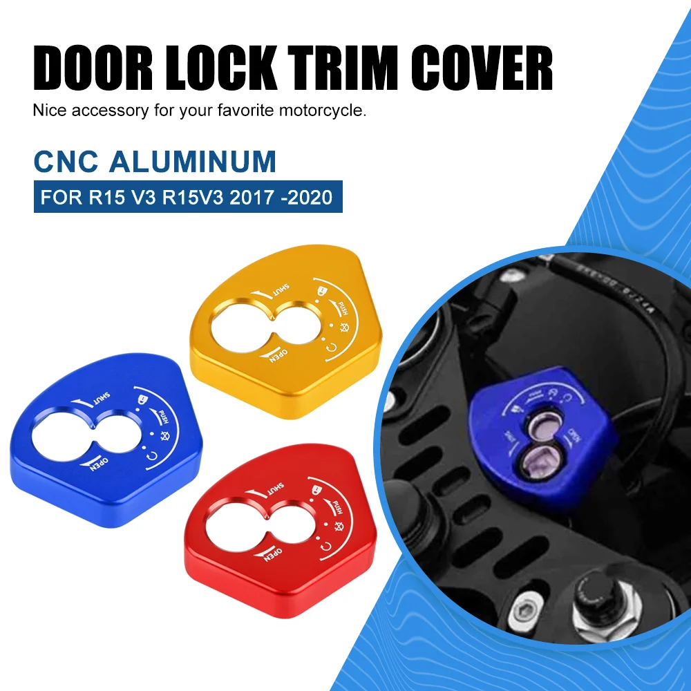 FOR YAMAHA R15 V3 R15V3 2017 2018 2019 2020 Motorcycle Accessories Electric Door Lock Trim Cover Door Striker Lgnition Switch
FOR YAMAHA R15 V3 R15V3 2017 2018 2019 2020 Motorcycle Accessories Electric Door Lock Trim Cover Door Striker Lgnition Switch