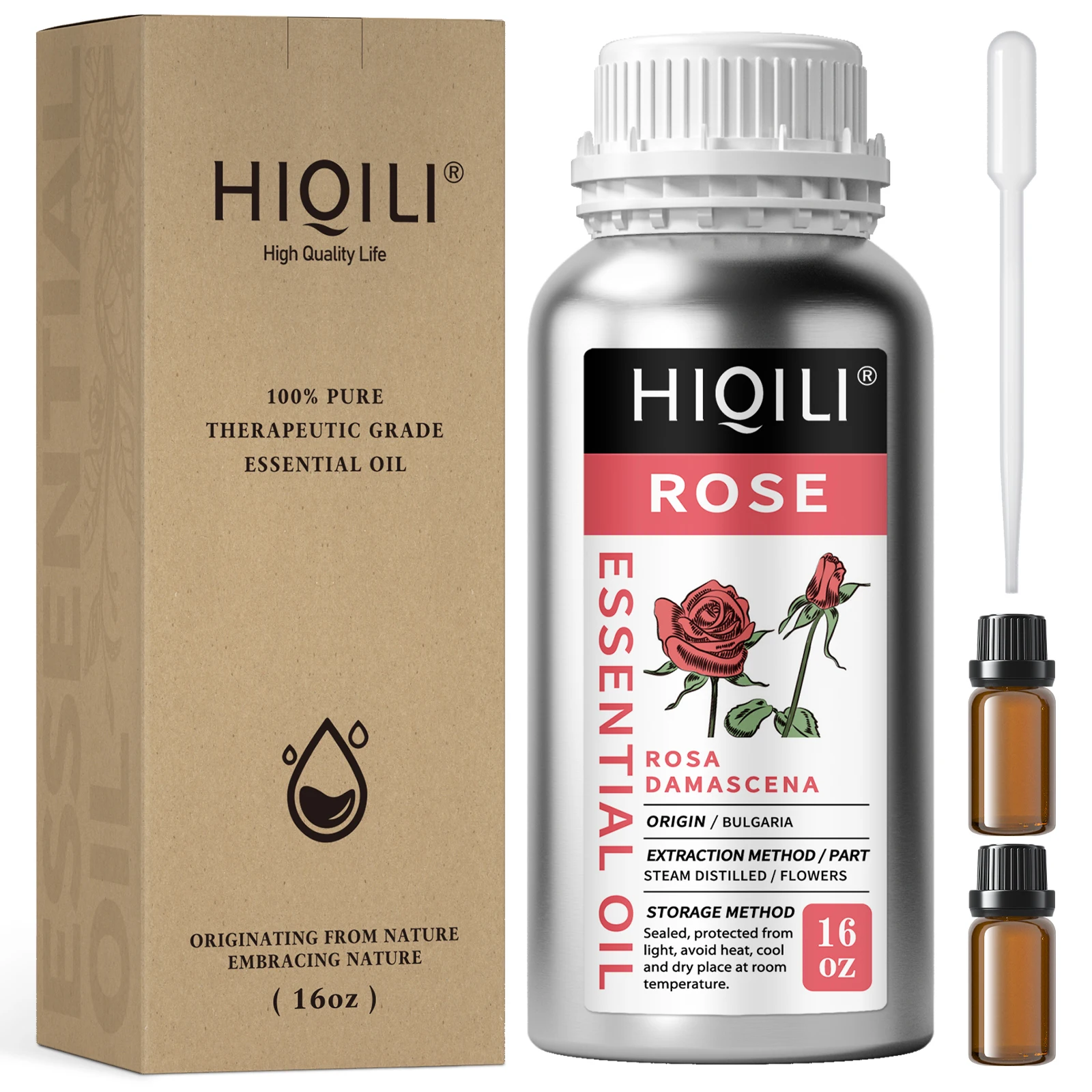 HIQILI 500ML Rose Essential Oil, Premium Grade Floral Oil for Bath Massage Body DIY Perfume Diffuser Humidifier Soap Making
HIQILI 500ML Rose Essential Oil, Premium Grade Floral Oil for Bath Massage Body DIY Perfume Diffuser Humidifier Soap Making