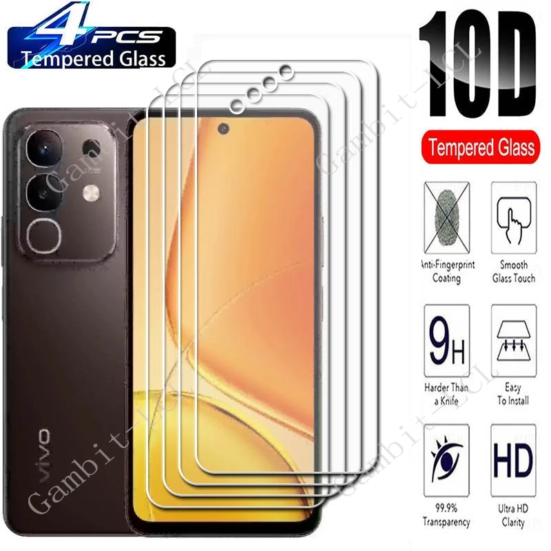 4PCS For Vivo Y29 4G Screen Protective Tempered Glass ON VivoY29 Y300t iQOO Z10x T4x 5G VivoY300t VivoT4x Protector Cover Film
4PCS For Vivo Y29 4G Screen Protective Tempered Glass ON VivoY29 Y300t iQOO Z10x T4x 5G VivoY300t VivoT4x Protector Cover Film