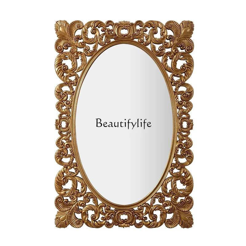 LEuropean-style Luxurious Full-length Mirror French Vintage Carved Floor Decorative Mirror
LEuropean-style Luxurious Full-length Mirror French Vintage Carved Floor Decorative Mirror