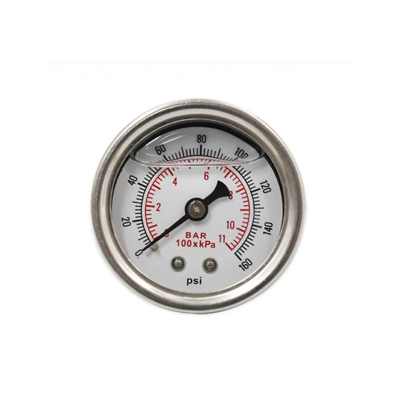 Fuel Pressure Gauge Kit With 1/8 NPT Fitting 0-160 PSI Range Metal Tee Adapter For Honda For Acura Automobiles Parts
Fuel Pressure Gauge Kit With 1/8 NPT Fitting 0-160 PSI Range Metal Tee Adapter For Honda For Acura Automobiles Parts