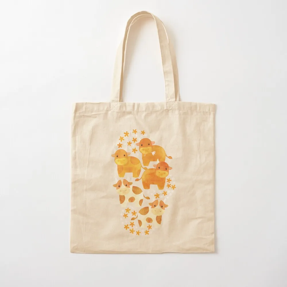 Whimsical Watercolor Cow-fetti - on chocolate brown Tote Bag Women's bags shopping bags foldable Custom bag Canvas Tote Bag
Whimsical Watercolor Cow-fetti - on chocolate brown Tote Bag Women's bags shopping bags foldable Custom bag Canvas Tote Bag