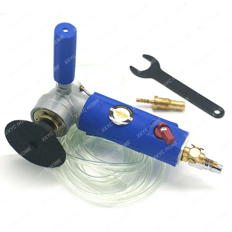 Professional Water-fed Type 3" 4" inch Pneumatic air Water Sander, air wet sander Polisher Grinder,Free Speed: 0-4300rpm
Professional Water-fed Type 3" 4" inch Pneumatic air Water Sander, air wet sander Polisher Grinder,Free Speed: 0-4300rpm