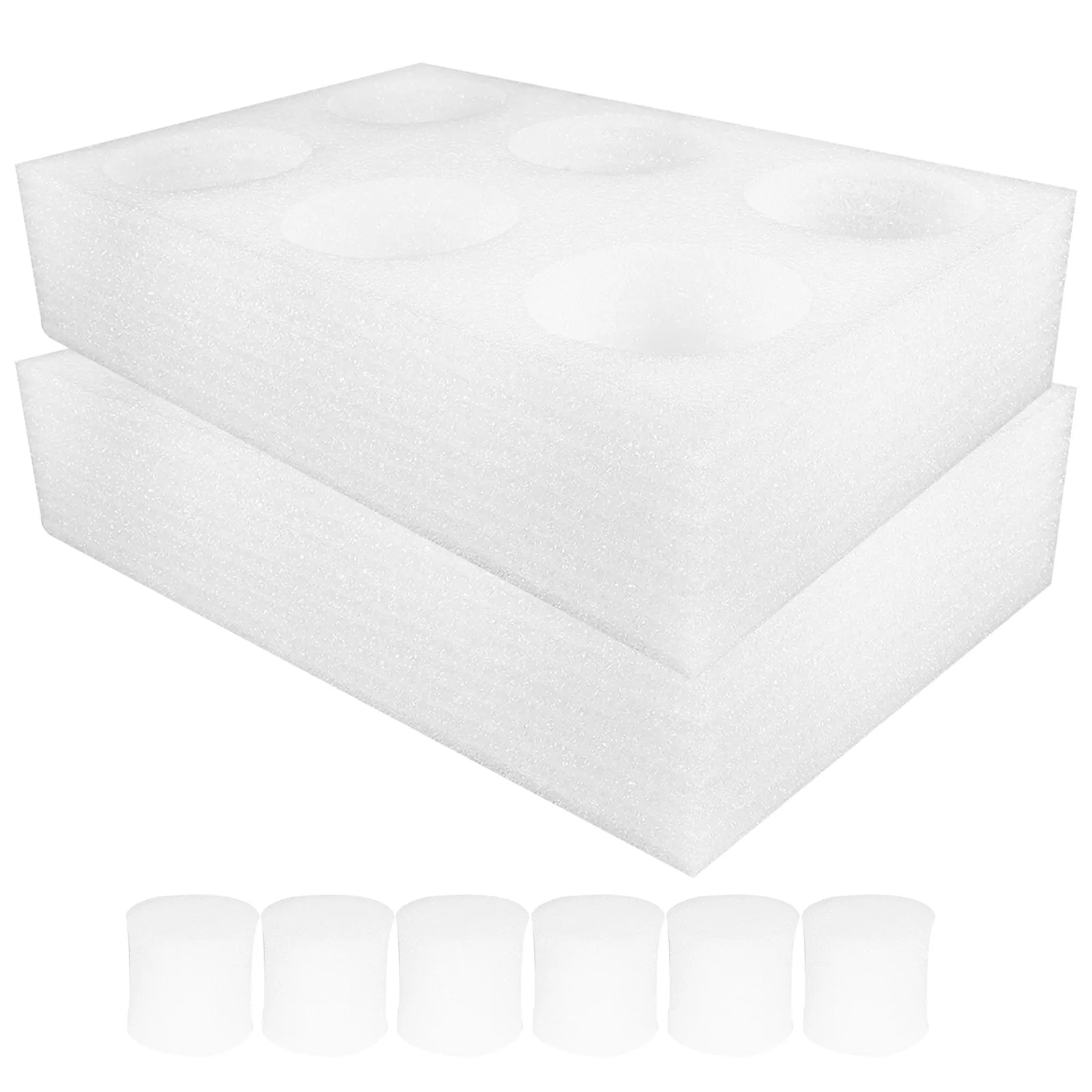 2pcs 6 Holes Holder Tray Coffee Tea Drinks Beverage Takeout Carrier Non tipping Lightweight Practical
2pcs 6 Holes Holder Tray Coffee Tea Drinks Beverage Takeout Carrier Non tipping Lightweight Practical