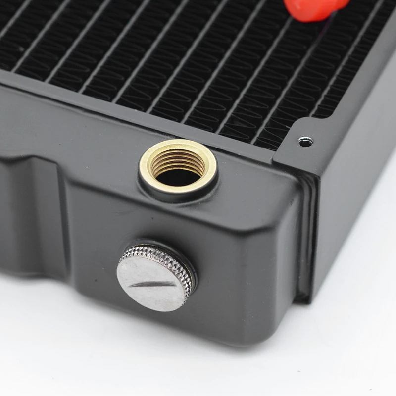 A04R FREEZEMOD TSRP-HP45-360 360 мм компьютерный кулер для ПК, медный радиатор, двухслойные медные плавники толщиной 45 мм G1/4
A04R FREEZEMOD TSRP-HP45-360 360 мм компьютерный кулер для ПК, медный радиатор, двухслойные медные плавники толщиной 45 мм G1/4