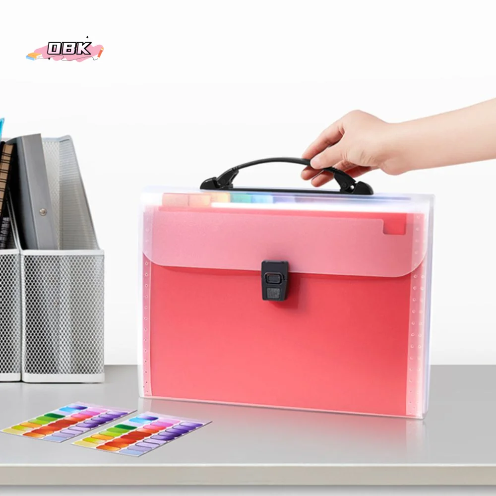 13 Layers A4 Handheld File Bag Large Capacity Transparent Test Paper Storage Bag with Index Stickers Waterproof
13 Layers A4 Handheld File Bag Large Capacity Transparent Test Paper Storage Bag with Index Stickers Waterproof