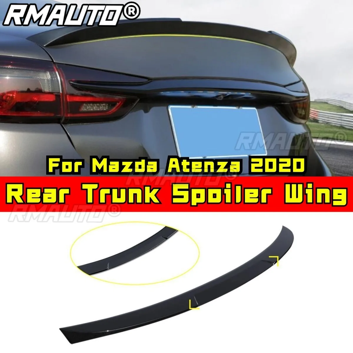 Car Rear Wing Rear Trunk Spoiler Wing Diffuser Protector Body Kit For Mazda Atenza 2020 Car Accessories
Car Rear Wing Rear Trunk Spoiler Wing Diffuser Protector Body Kit For Mazda Atenza 2020 Car Accessories