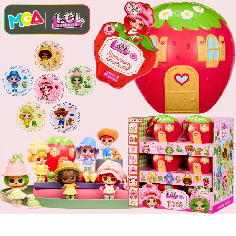 L.O.L. SURPRISE! Doll disassembly ball strawberry sweetheart doll strawberry amusement park blind box girl toy birthday gift
L.O.L. SURPRISE! Doll disassembly ball strawberry sweetheart doll strawberry amusement park blind box girl toy birthday gift