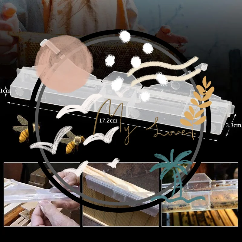 5/10 шт. Прозрачная пластиковая многоразовая ловушка для пчелиных жуков, для здоровья пчел, подходит для ульев, для ловли жуков, товары для пчеловодов
5/10 шт. Прозрачная пластиковая многоразовая ловушка для пчелиных жуков, для здоровья пчел, подходит для ульев, для ловли жуков, товары для пчеловодов