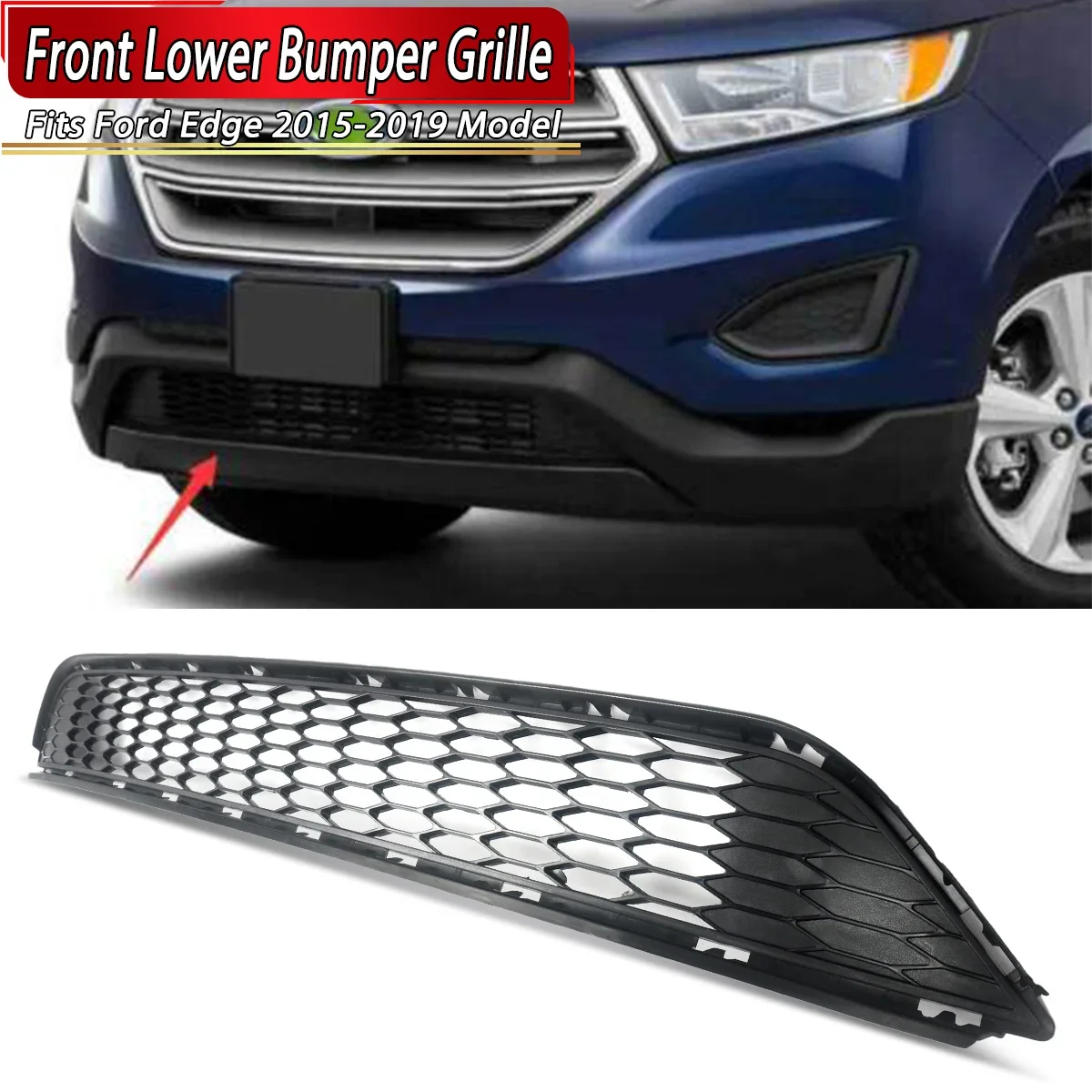 Новая крышка переднего бампера нижняя решетка черный ABS для 2015-2018 Ford Edge FO1036163C решетки бампера
Новая крышка переднего бампера нижняя решетка черный ABS для 2015-2018 Ford Edge FO1036163C решетки бампера