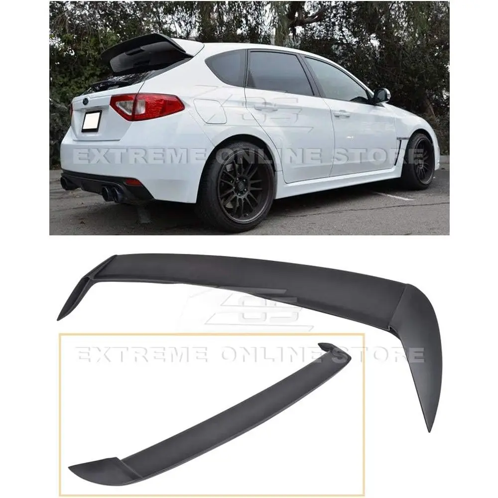 Repalcement for 2008-2014 Subaru WRX & STi Hatchback Wagon Models ABS Plastic Primer Black Rear Roof Add-On Extension Wing Spoil
Repalcement for 2008-2014 Subaru WRX & STi Hatchback Wagon Models ABS Plastic Primer Black Rear Roof Add-On Extension Wing Spoil