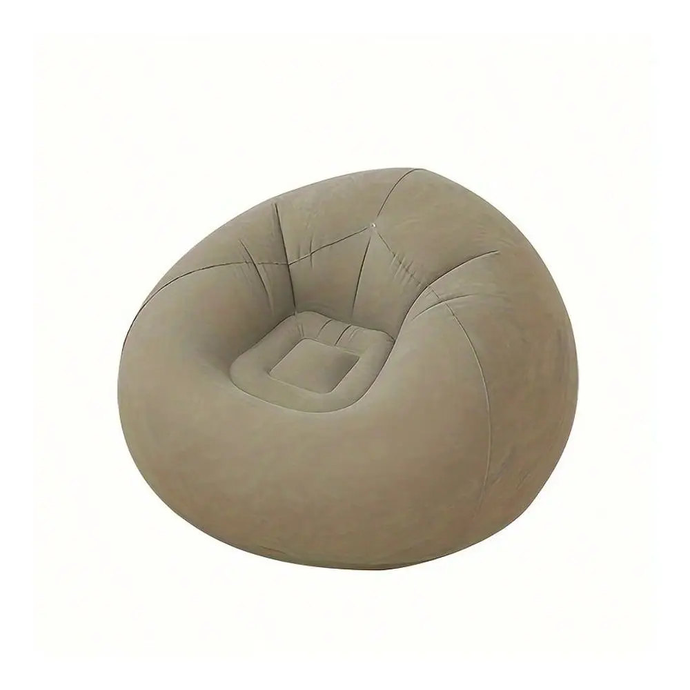 1pc Flocking Beanless Inflatable Lounge Chair Multifunctional Portable Sofa With Round Single Seat Design Ideal For Living Room
1pc Flocking Beanless Inflatable Lounge Chair Multifunctional Portable Sofa With Round Single Seat Design Ideal For Living Room