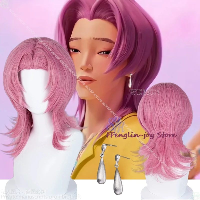 Anime Movie Kpop Demon Cosplay Romance Lovely Jirai Kei Saja Boys Costume Hair Heat Resistant Synthetic Hair Wigs + Wig Cap Cos
Anime Movie Kpop Demon Cosplay Romance Lovely Jirai Kei Saja Boys Costume Hair Heat Resistant Synthetic Hair Wigs + Wig Cap Cos