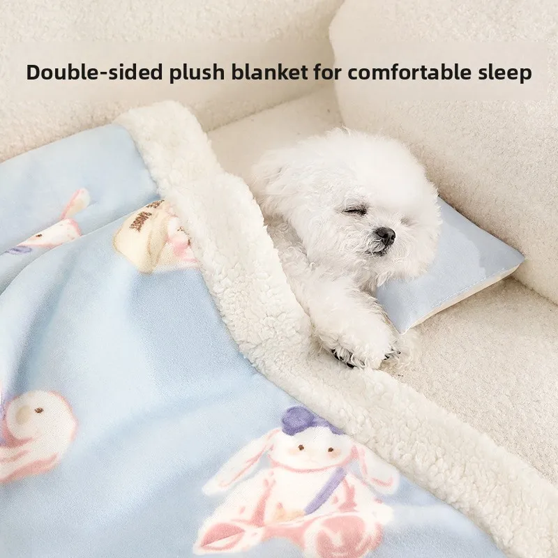 Warm Polyester Fiber Pet Sleeping Blanket Dog Bed Bed Cover Woolen Pet Mat Dog Nest Nest Sleeping Pad Pet Supplies
Warm Polyester Fiber Pet Sleeping Blanket Dog Bed Bed Cover Woolen Pet Mat Dog Nest Nest Sleeping Pad Pet Supplies
