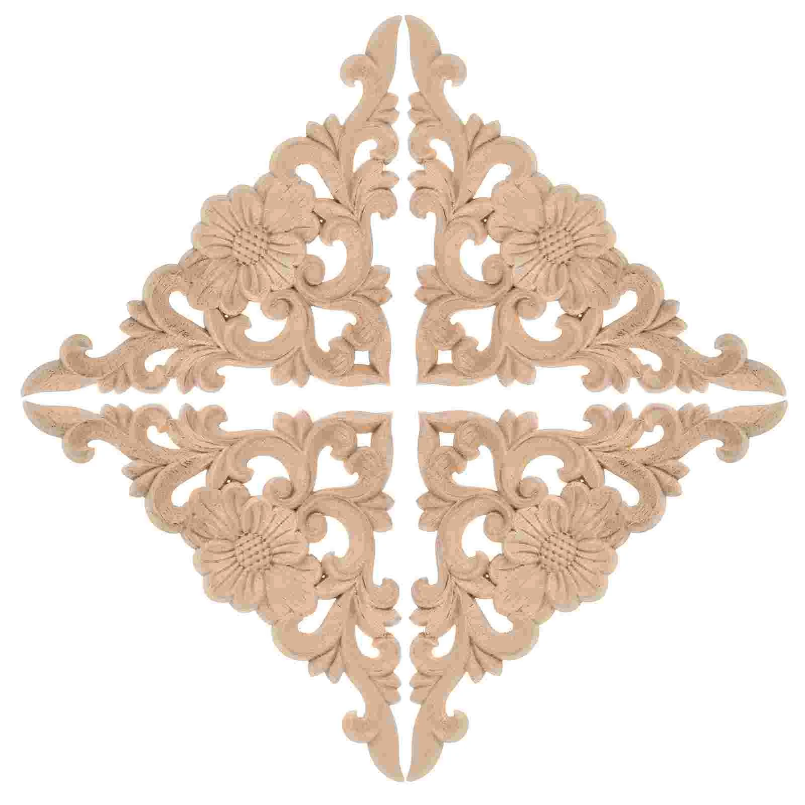 4 Pcs Decorate Furniture Decals Wooden European Ceiling Corner Onlay Wall Decorationwhite
4 Pcs Decorate Furniture Decals Wooden European Ceiling Corner Onlay Wall Decorationwhite