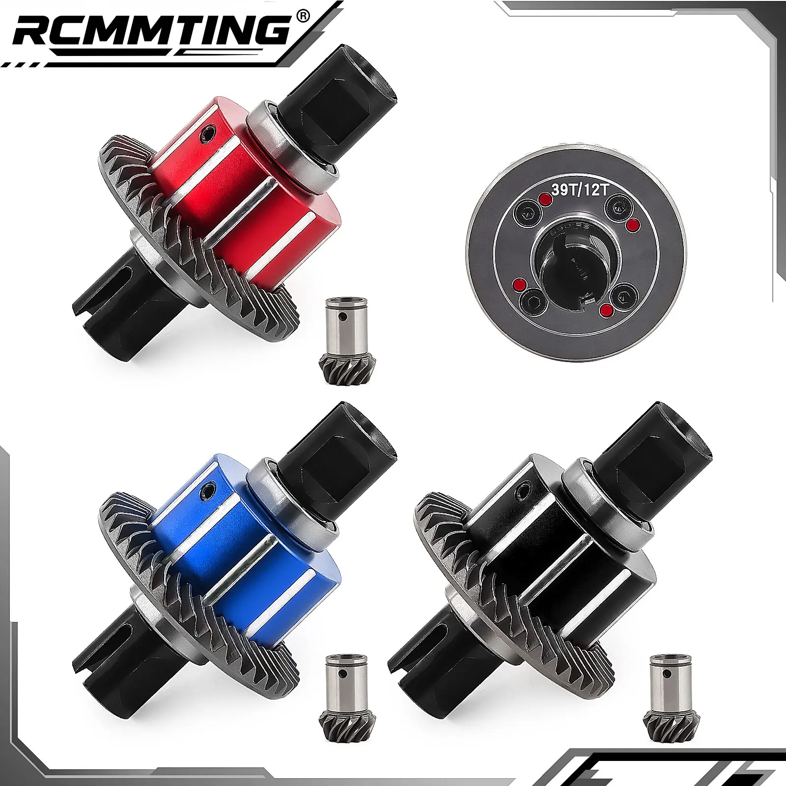 RCMMTING 39T/12T Universal Front/Rear Differential with Main Gear for ARRMA 1/5 Kraton/Outcast 8S EXB RC Upgrade Part
RCMMTING 39T/12T Universal Front/Rear Differential with Main Gear for ARRMA 1/5 Kraton/Outcast 8S EXB RC Upgrade Part