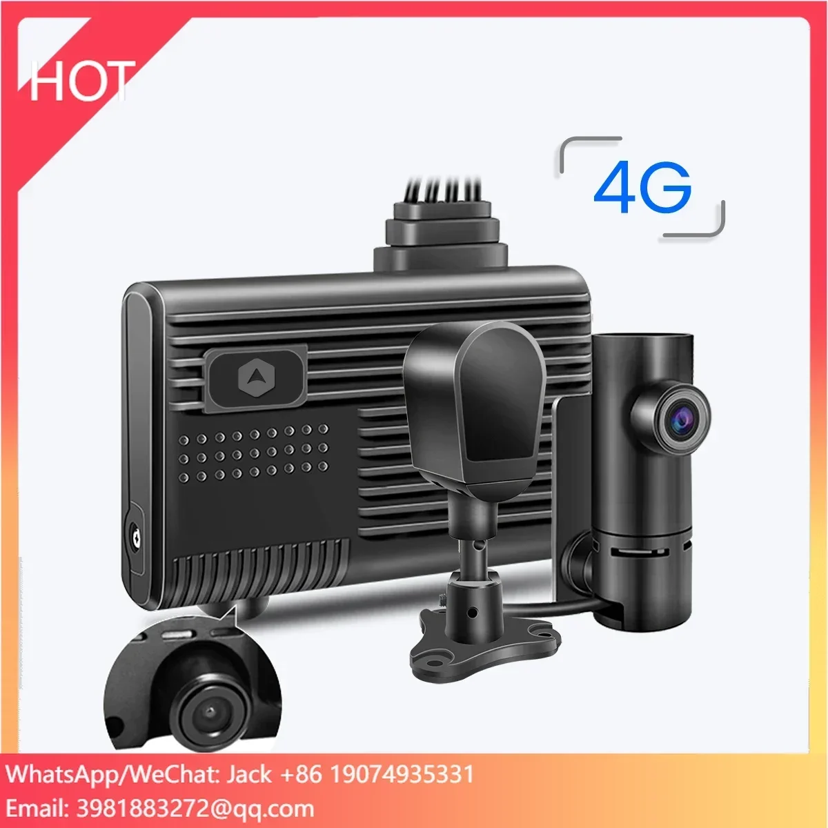 The New Car Black Box Camera Wifi ADAS 4G Lte Mini Dashcam 3 Channel Driver Monitoring 
The New Car Black Box Camera Wifi ADAS 4G Lte Mini Dashcam 3 Channel Driver Monitoring