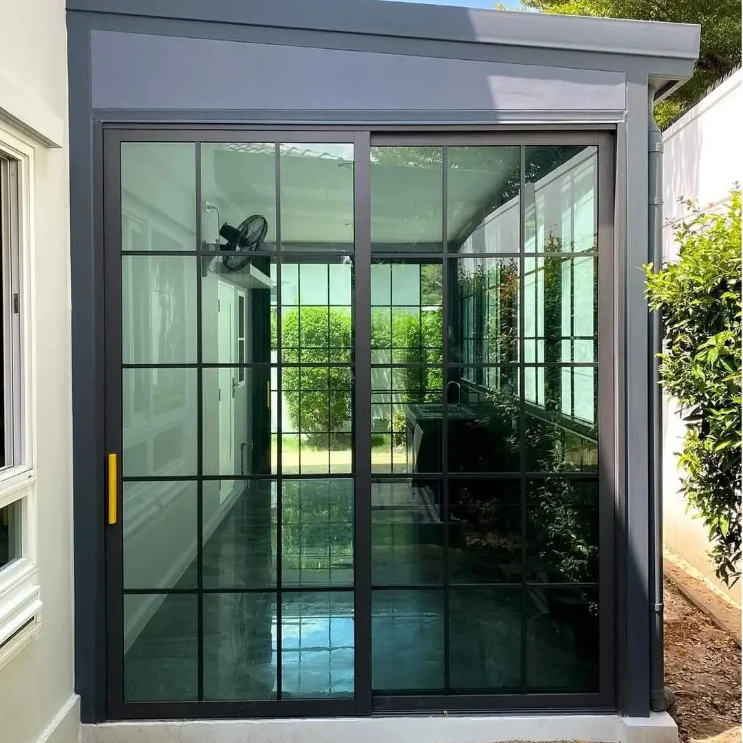 For Modern Design Interior Exterior Main Doors For Home Single Double Gate Security Metal Frame Tempered Glass Sliding Door
For Modern Design Interior Exterior Main Doors For Home Single Double Gate Security Metal Frame Tempered Glass Sliding Door