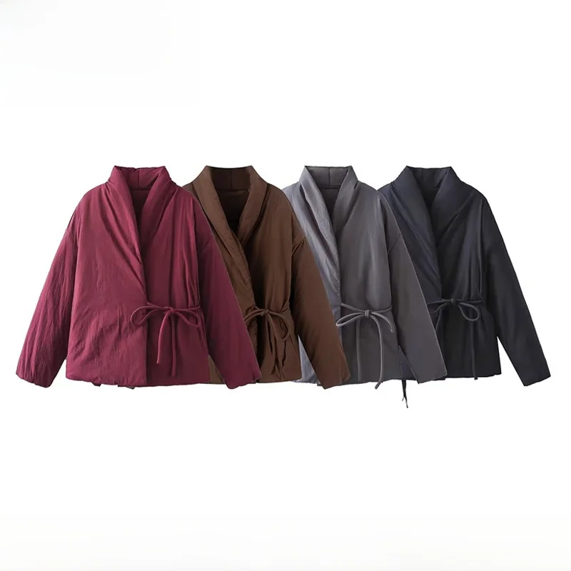 EVEA New Women's Casual Long Sve Kimono Sle Tee-Color Coat Autumn Winter Cotton Clothes V-ne No Hat Regular Length
EVEA New Women's Casual Long Sve Kimono Sle Tee-Color Coat Autumn Winter Cotton Clothes V-ne No Hat Regular Length