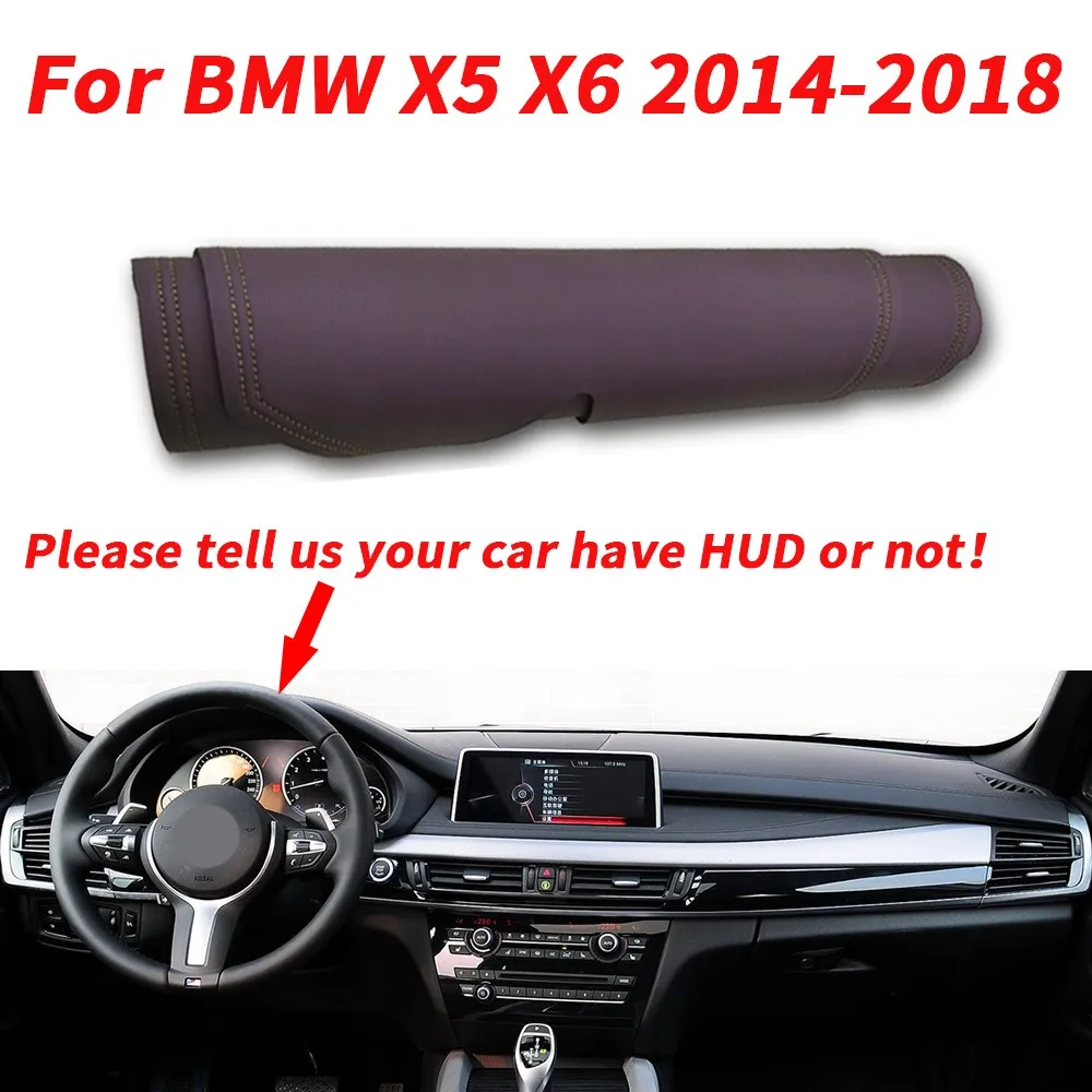 Brown Leather Dashboard Dash Protector Pad Mat Cover For BMW X5 X6 2014-2018
Brown Leather Dashboard Dash Protector Pad Mat Cover For BMW X5 X6 2014-2018
