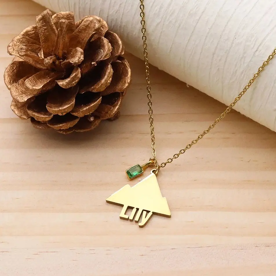 Todorova Custom Name Mountain Necklace Stainless Steel Pendant for Women Gift for Climbers and Outdoor Nature Lovers
Todorova Custom Name Mountain Necklace Stainless Steel Pendant for Women Gift for Climbers and Outdoor Nature Lovers
