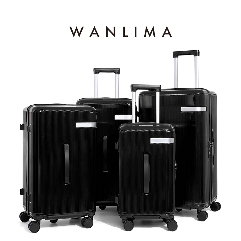 WANLIMA 28+24"&26+20" Amber Black Multifunctional Quiet Spinner Suitcase Combinations (Rolling Luggage/Carry On Trolley Luggage)
WANLIMA 28+24"&26+20" Amber Black Multifunctional Quiet Spinner Suitcase Combinations (Rolling Luggage/Carry On Trolley Luggage)