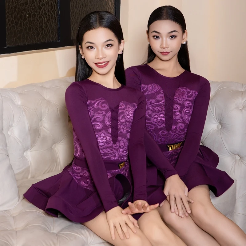 2025 New Girls Long Sleeves Latin Dance Competition Dress Kids Samba Ballroom Dance Costume Stage Performance Suit SL14089
2025 New Girls Long Sleeves Latin Dance Competition Dress Kids Samba Ballroom Dance Costume Stage Performance Suit SL14089
