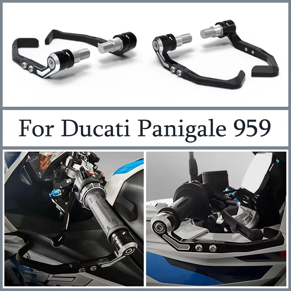 Motorcycle handlebar brake clutch guard rod CNC protection device for Ducati Panigale 899 / 959 Corse / V2
Motorcycle handlebar brake clutch guard rod CNC protection device for Ducati Panigale 899 / 959 Corse / V2