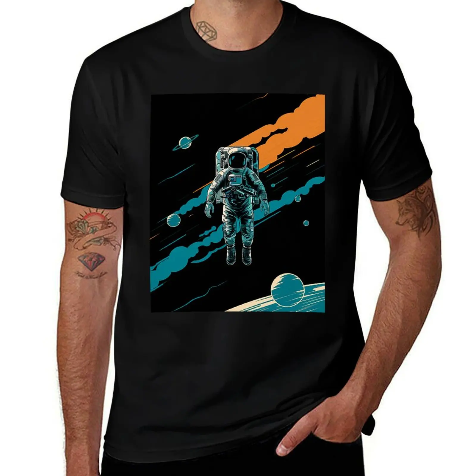 Man In Space T-Shirt blue archive cheap stuff man clothes mens graphic t-shirts hip hop
Man In Space T-Shirt blue archive cheap stuff man clothes mens graphic t-shirts hip hop