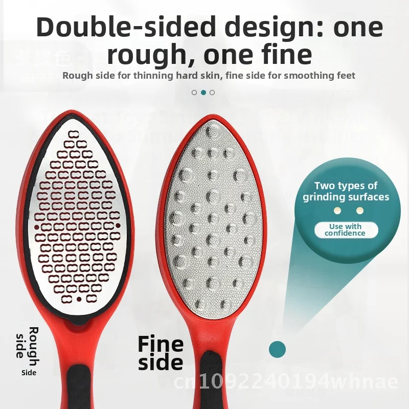 Stainless Steel Foot File for Dead Skin Removal Oval Shape Foot Grinder Callus Remover Red/Black White/Black Foot Rub Tool
Stainless Steel Foot File for Dead Skin Removal Oval Shape Foot Grinder Callus Remover Red/Black White/Black Foot Rub Tool