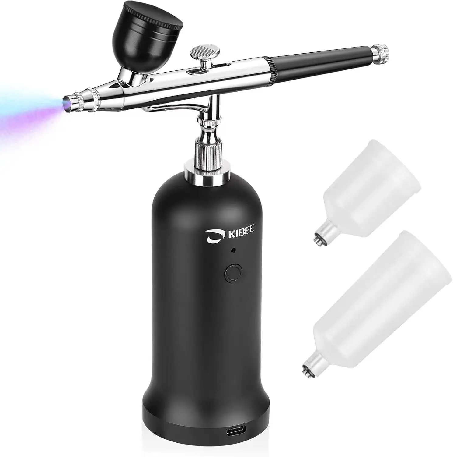 USB-C Rechargeable Cordless Airbrush Kit with High Pressure Compressor for Barber, Cake Decor, Nail Art & Painting
USB-C Rechargeable Cordless Airbrush Kit with High Pressure Compressor for Barber, Cake Decor, Nail Art & Painting