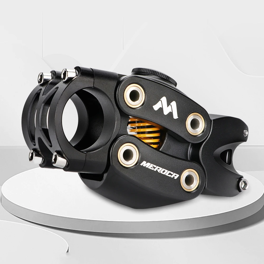 MEROCA MTB Mountain Bike Suspension Stem 90MM Off-Road Touring Cycling Grave Road Bicycle Shock Absorbing Riser Four Links Stem
MEROCA MTB Mountain Bike Suspension Stem 90MM Off-Road Touring Cycling Grave Road Bicycle Shock Absorbing Riser Four Links Stem