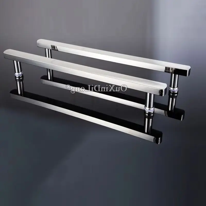 Luxury 2Pieces 304 Stainless Steel Bathroom Sliding Door Handles Single-side Glass Door Pulls Handles Chromed
Luxury 2Pieces 304 Stainless Steel Bathroom Sliding Door Handles Single-side Glass Door Pulls Handles Chromed