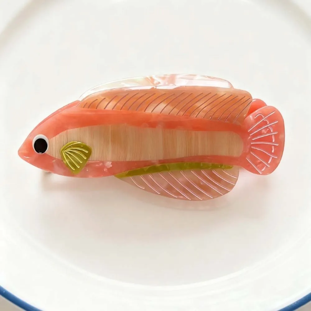 Acrylic Guppy Hair Claw Korean Style Contrast Color Silver Arowana Shark Clip Swordfish Fish Acetic Acid Hair Claw Daily
Acrylic Guppy Hair Claw Korean Style Contrast Color Silver Arowana Shark Clip Swordfish Fish Acetic Acid Hair Claw Daily
