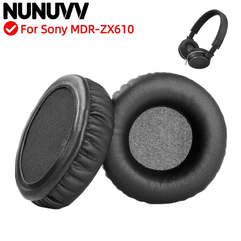 NUNUVV Replacement Protein Leather Ear Pads Cushion Cover Earpads For Sony MDR-ZX610 Headset repair accessories 9.29 
NUNUVV Replacement Protein Leather Ear Pads Cushion Cover Earpads For Sony MDR-ZX610 Headset repair accessories 9.29