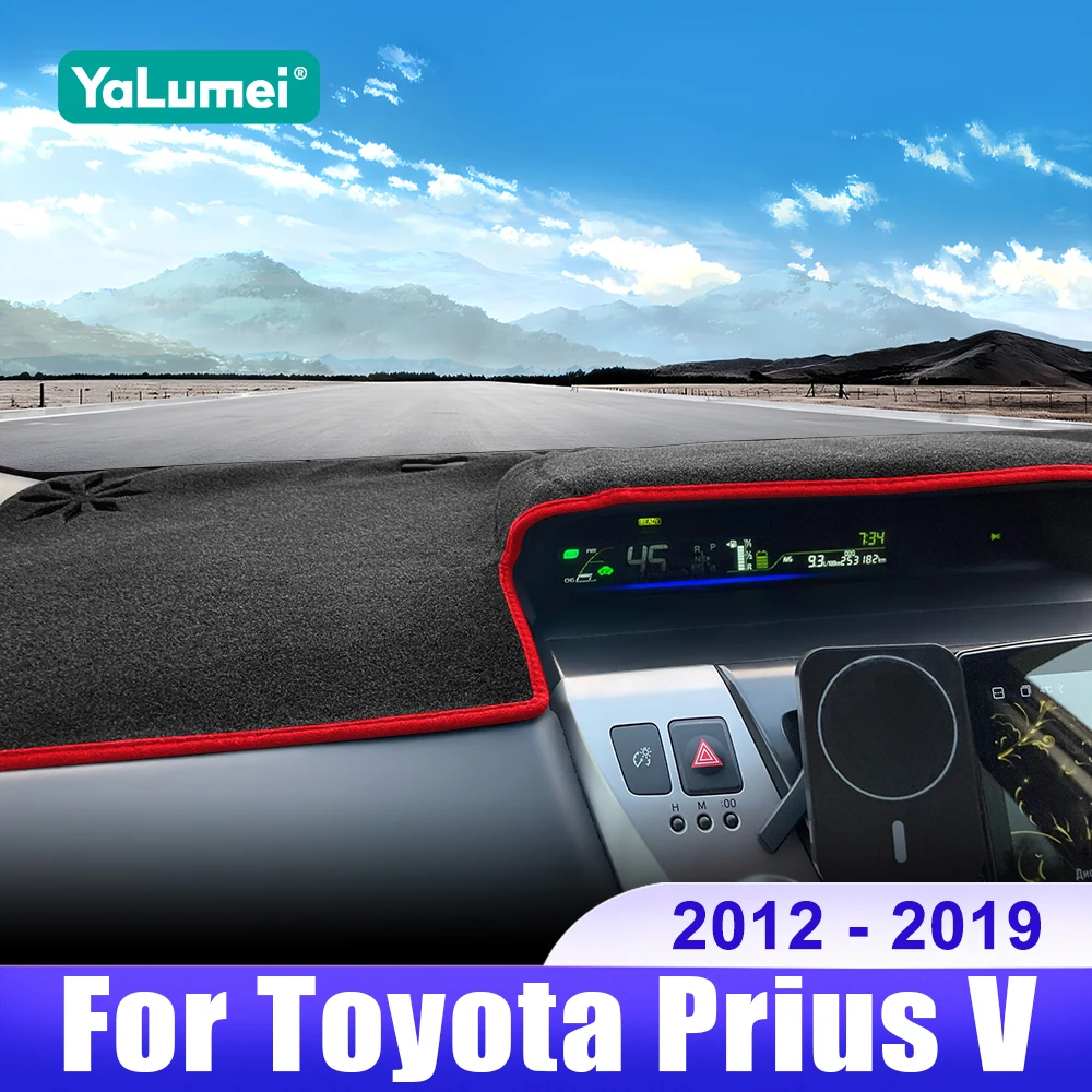 For Toyota Prius V Daihatsu Mebius 2012 2013 2014 2015 2016 2017 2018 2019 ZVW40 Car Dashboard Cover Sun Shade Pad Accessories
For Toyota Prius V Daihatsu Mebius 2012 2013 2014 2015 2016 2017 2018 2019 ZVW40 Car Dashboard Cover Sun Shade Pad Accessories