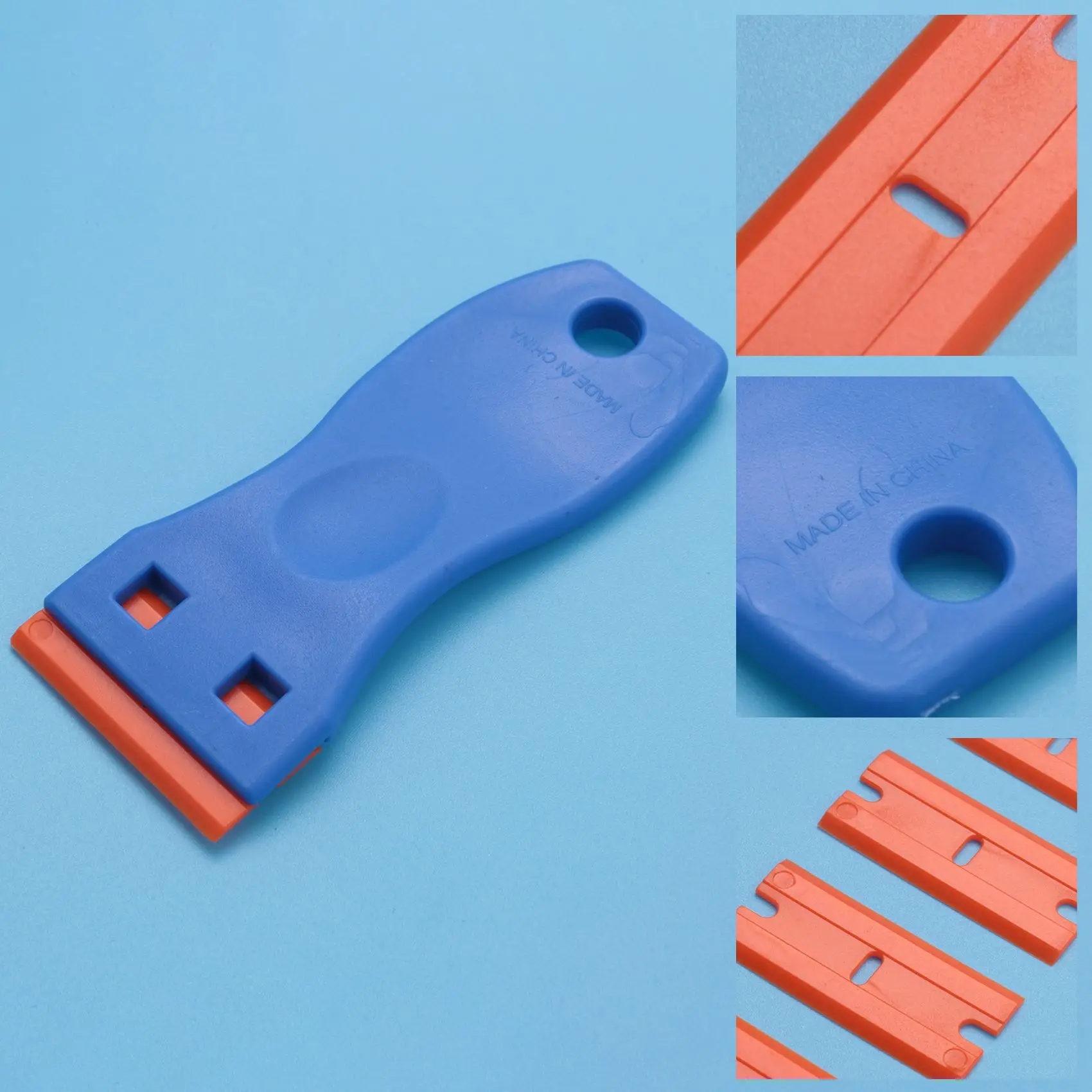 Customer Favorite 3PCS Plastic Razor Blade Scrapers & 100 PCS 1.5 Inch Double Edge Plastic Razor Blades For Auto Window Tint Vin
Customer Favorite 3PCS Plastic Razor Blade Scrapers & 100 PCS 1.5 Inch Double Edge Plastic Razor Blades For Auto Window Tint Vin