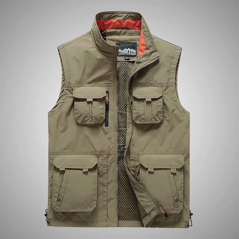 2023 Men's Autumn New Outdoor Casual Vest Youth Photography Fishing Stand Collar Vest
2023 Men's Autumn New Outdoor Casual Vest Youth Photography Fishing Stand Collar Vest