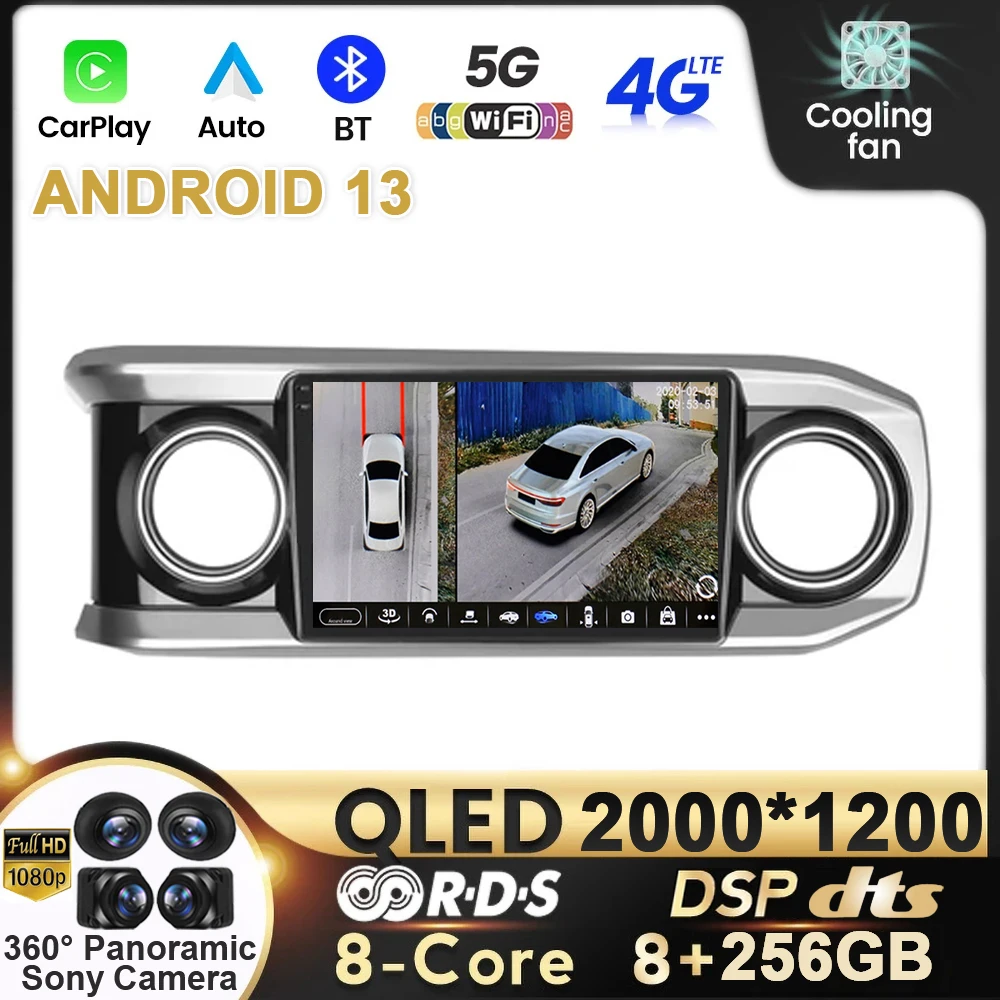 Android 13 Carplay Auto For Toyota TACOMA 2017 Car Radio Multimidia Video Player GPS Navigation 2din Stereo No DVD 2 Din DSP 4G
Android 13 Carplay Auto For Toyota TACOMA 2017 Car Radio Multimidia Video Player GPS Navigation 2din Stereo No DVD 2 Din DSP 4G