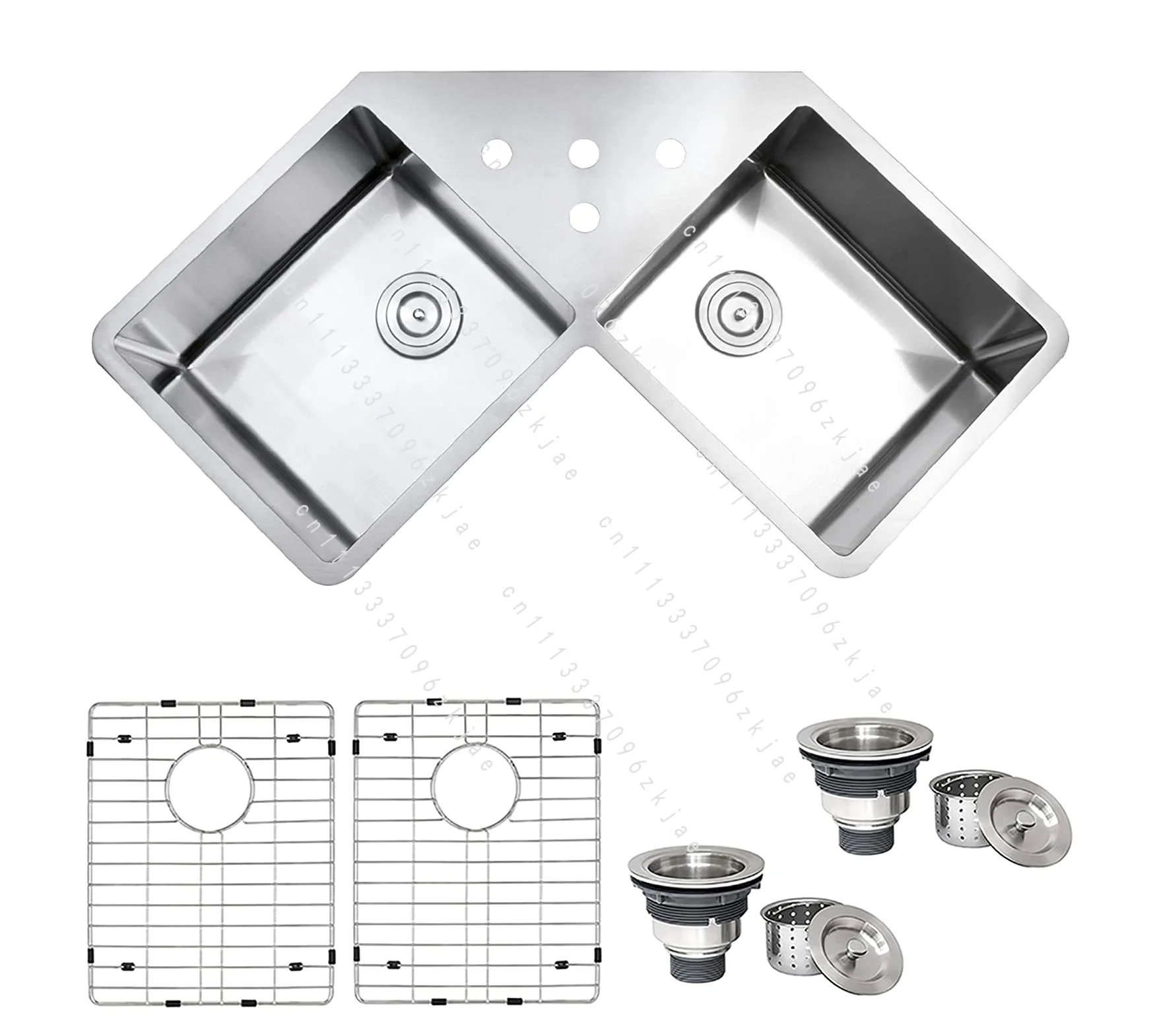 30 Inch Satin Brush Kitchen Under Mount Corner Sink Gold Finish 16 Gauge Stainless Steel Workstation Corner Kitchen Sink
30 Inch Satin Brush Kitchen Under Mount Corner Sink Gold Finish 16 Gauge Stainless Steel Workstation Corner Kitchen Sink