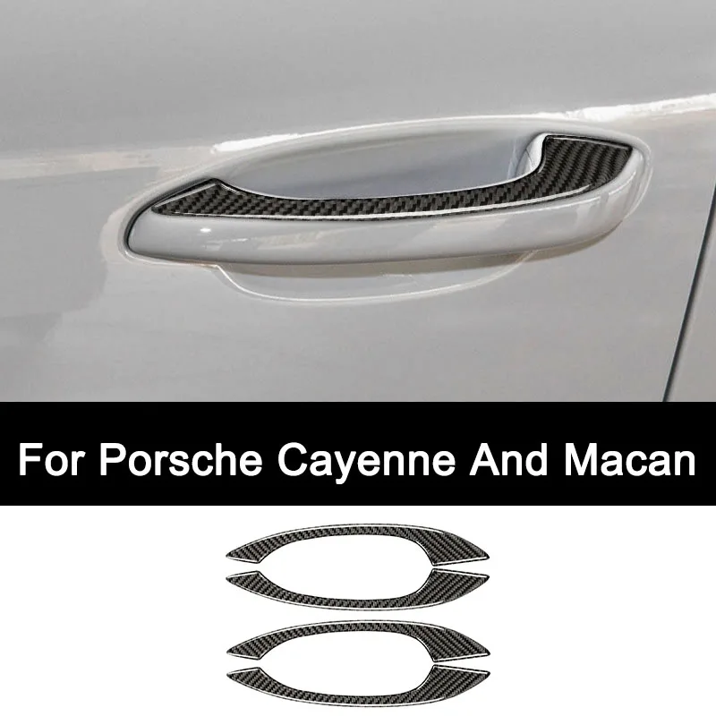 For Porsche Cayenne Macan, Premium Carbon Fiber Auto Exterior Door Handle Panel Decoration Stickers Interior Auto Accessories
For Porsche Cayenne Macan, Premium Carbon Fiber Auto Exterior Door Handle Panel Decoration Stickers Interior Auto Accessories