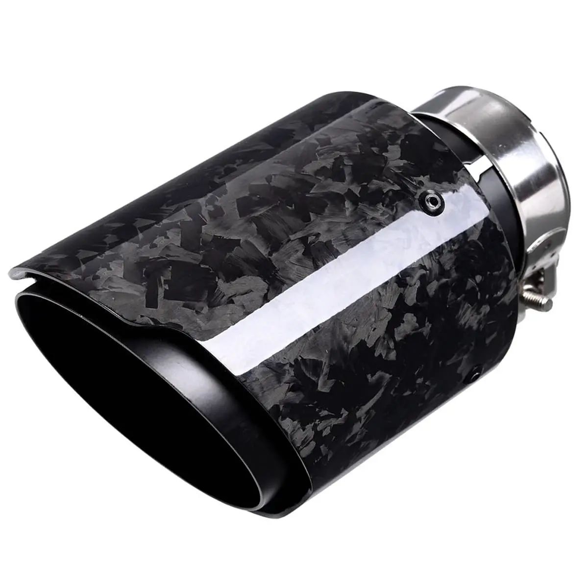 Forged Carbon Fiber Exhaust Tip With Black 304 Stainless Steel Inlet 2.5 Outlet 4.5
Forged Carbon Fiber Exhaust Tip With Black 304 Stainless Steel Inlet 2.5 Outlet 4.5