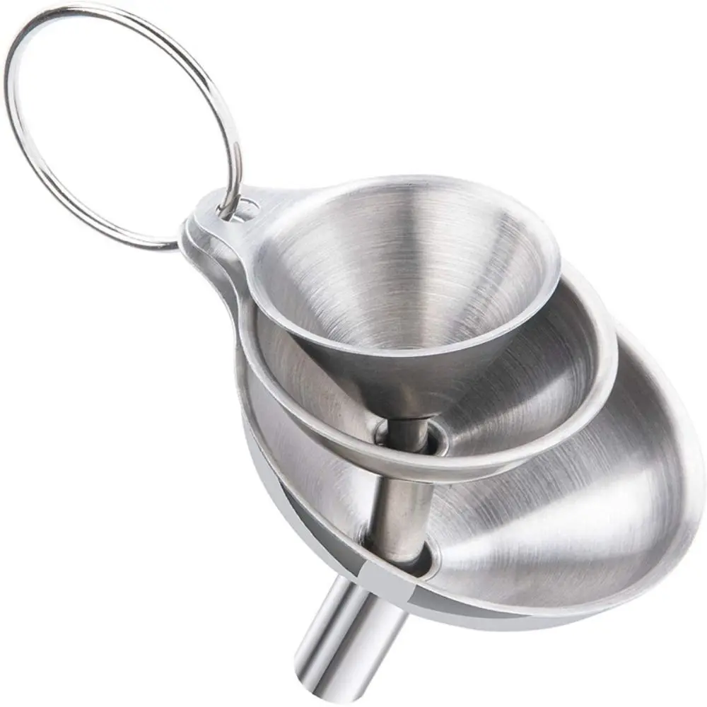 Universal Mini Mouth Funnel Bottles Filler Filling Hip Flask Kitchen Funnels Kitchen Gadget Beer Liquid Oil Funnel Set Household
Universal Mini Mouth Funnel Bottles Filler Filling Hip Flask Kitchen Funnels Kitchen Gadget Beer Liquid Oil Funnel Set Household