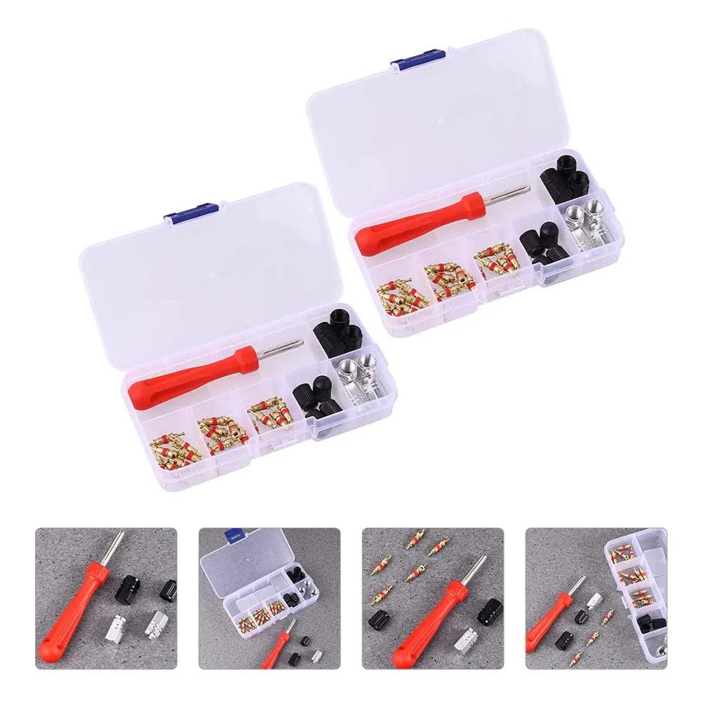 Valve Core Wrench Set 20 Cores Tire Repair Tool Car Motorcycle Bicycle Electric Vehicle Air Conditioning Accessories Efficient
Valve Core Wrench Set 20 Cores Tire Repair Tool Car Motorcycle Bicycle Electric Vehicle Air Conditioning Accessories Efficient