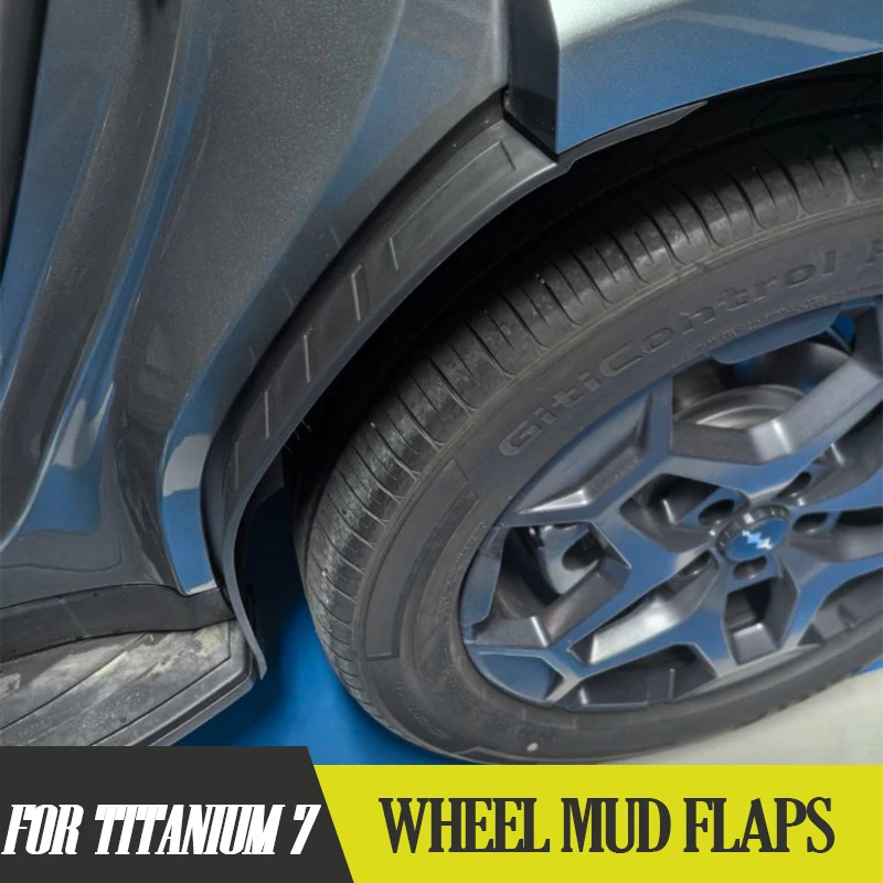 Wheel Mud Flaps for BYD Leopard 7 Titanium 7 Fender Mud Guards Off-Road Exterior Protection Modification Accessory