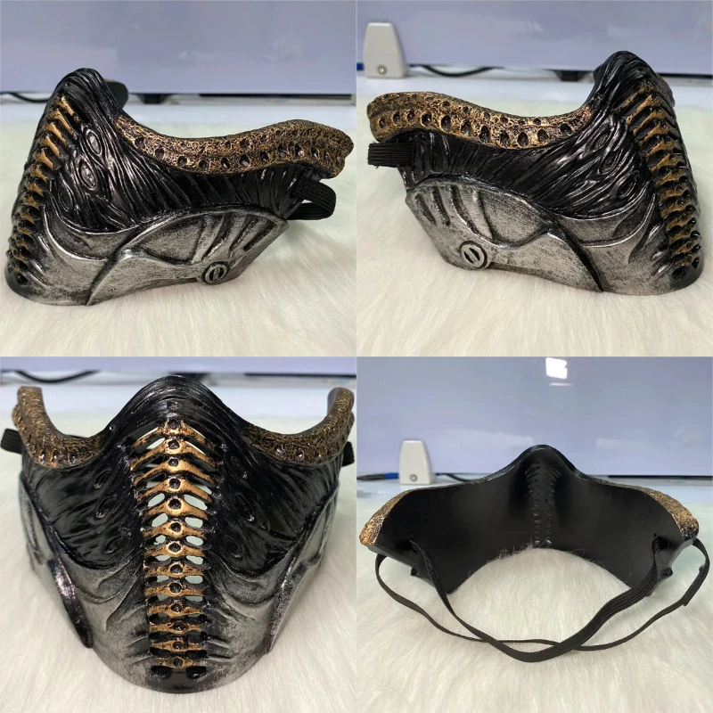 Cosplay Accessories Mortal Kombat Role Playing Mask MK Scorpion Face Resin Mask Halloween Role Playing Costume Prop
Cosplay Accessories Mortal Kombat Role Playing Mask MK Scorpion Face Resin Mask Halloween Role Playing Costume Prop